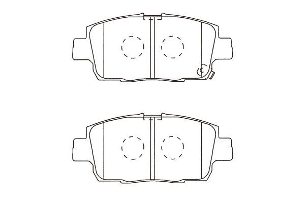 KAVO PARTS Jarrupala, levyjarru BP-9144